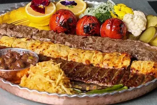 تصویر سینی کباب